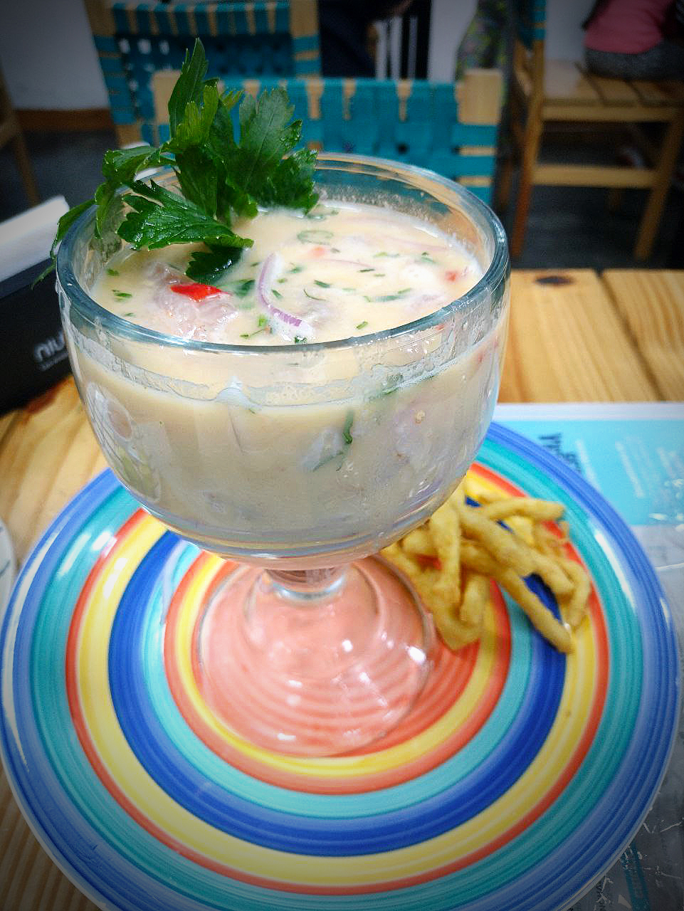 Leche de Tigre Ceviche Pota