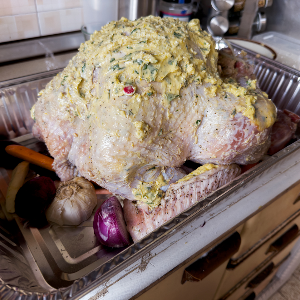 Christmas Turkey Pre Oven